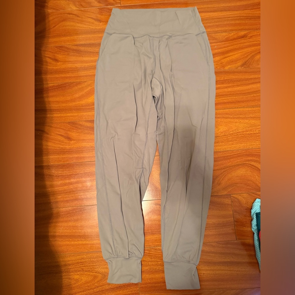 Colorful Koala High-Waist Taupe Jogger Leggings